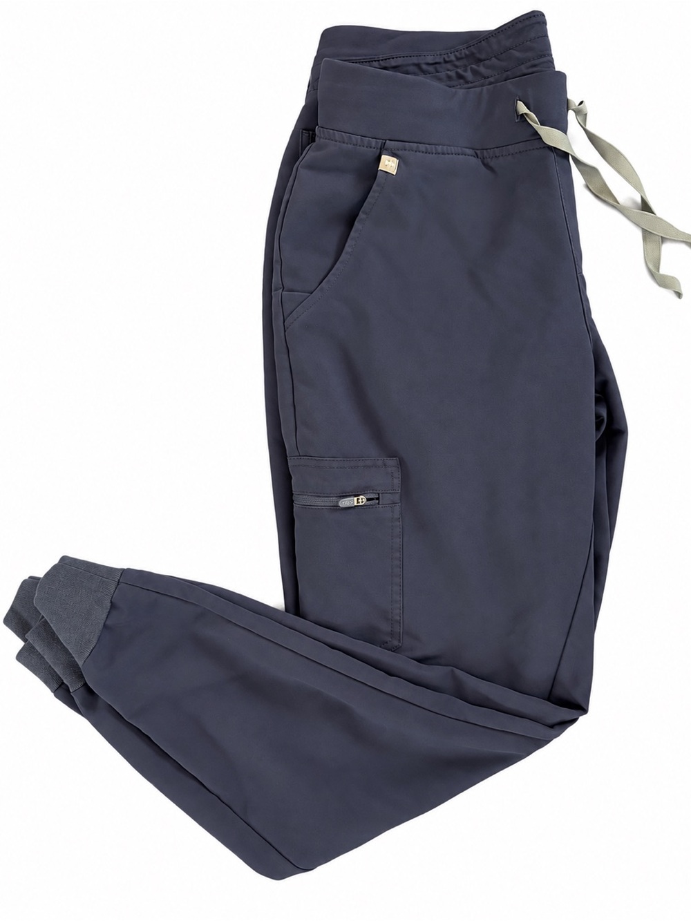 FIGS Women’s Navy Slim Jogger Scrub Pants – Size Medium